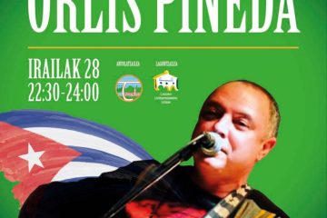 Orlis Pineda, Kañautor Irailak 28an 22:30ean kontzertua Garagardo festan.
