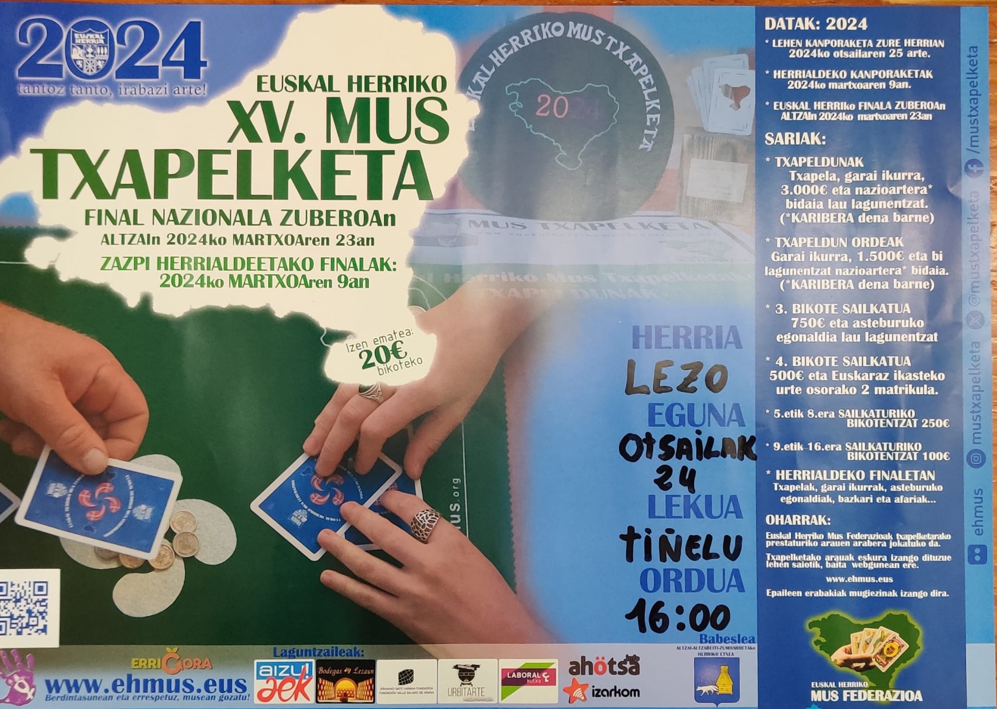 XV. EHko Mus Txapelketa